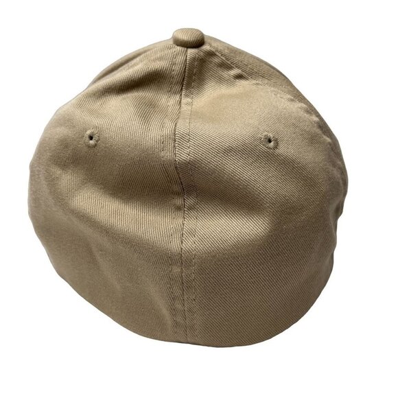 Cam Dan‎ Recycling Hat Cap Fitted Large Adult One Size Beige Flexfit Mens - Picture 4 of 9